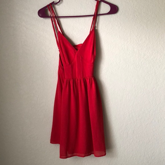 Dresses & Skirts - Red Mini Dress